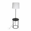 Nouveau 🔔 Atmosphera Lampadaire en Métal Noir avec tablette H 149 cm 😀 -Atmosphera Soldes 3560237586366 1