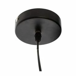Sortie 😍 Atmosphera Luminaire Suspension en Velours Rouge D 38 cm 😀 -Atmosphera Soldes 3560237586496 4 4