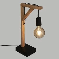 Les meilleures critiques de 👍 Lampe bois angle droit H46 Wild Atmosphera turel 🧨 -Atmosphera Soldes 3560237586502 3