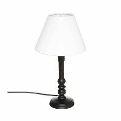 Grosses soldes 🎉 Lampe à poser en bois Esprit Campagne - Atmosphera 😉 -Atmosphera Soldes 3560237586656 1