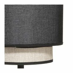 Les meilleures critiques de 🤩 Atmosphera Lampe à poser en Métal et Abat-jour Lin & Noir H 39.5 cm 😉 -Atmosphera Soldes 3560237586687 3