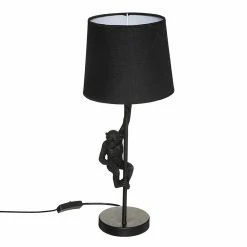 Grosses soldes 👏 Lampe singe noir H49 Atmosphera - Noir 🧨