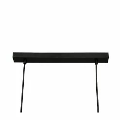 De gros 🛒 Atmosphera Luminaire Suspension 2 Lampes en Métal Noir et Bois d'Acacia 🥰 -Atmosphera Soldes 3560237599052 4