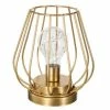 Bon marché 🧨 Atmosphera Lampe à Poser en Métal MicroLed "Luz" 17cm Or ⌛ -Atmosphera Soldes 3560238319024 1