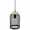 Meilleure affaire ⭐ Atmosphera Lampe Suspension en Métal "Zely" 24cm Noir 🔥 -Atmosphera Soldes 3560238337417 1