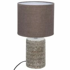 Grosses soldes 💯 Atmosphera Lampe à Poser Effet Béton "Melo" 33cm Beige 🎉 -Atmosphera Soldes 3560238658994 1