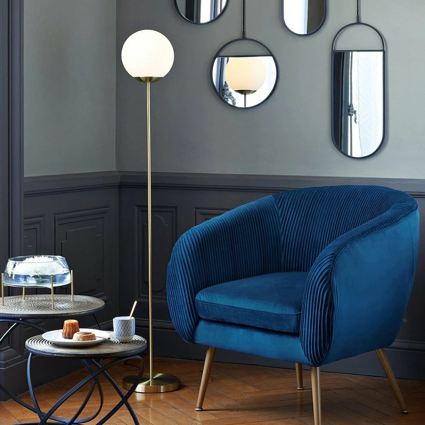 Nouveau đ„ Atmosphera Lampadaire Boule Design "Dris" 134cm Or đ 5 Nouveau đ„ Atmosphera Lampadaire Boule Design "Dris" 134cm Or đ â Image 3