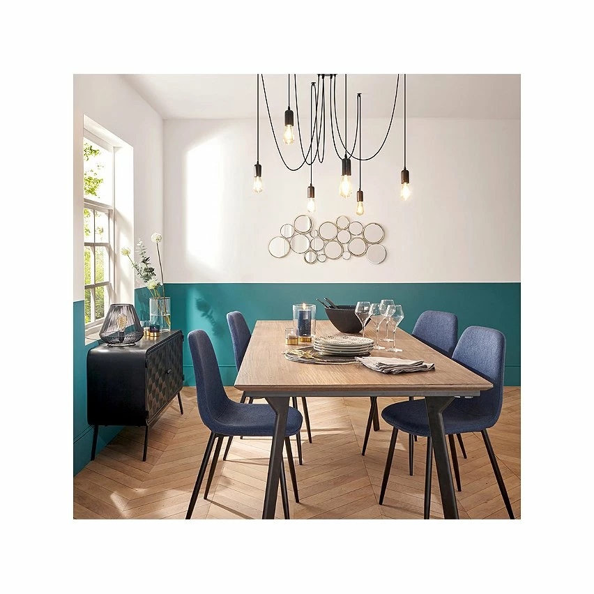 De gros 💯 Suspension filaire en Métal x 6 - Atmosphera 🛒 4 De gros 💯 Suspension filaire en Métal x 6 - Atmosphera 🛒 – Image 2