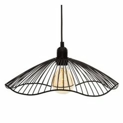Meilleur prix 💯 Atmosphera Suspension Design en Métal "Galt" 34cm Noir 👍