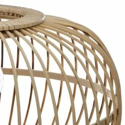 Promo 😍 Atmosphera Lampe à Poser Bambou "Eads" 34cm Naturel 🧨 -Atmosphera Soldes 3560238663035 4