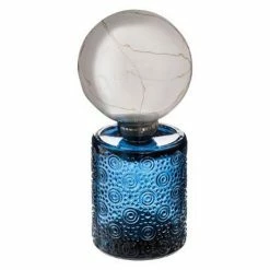 Nouveau 💯 Atmosphera Lampe à Poser en Verre "10 Led" 22cm Multicolore 😉 -Atmosphera Soldes 3560238663172 2