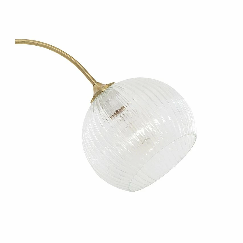 Budget 🔔 Atmosphera Lampadaire en Verre Pied en métal Base en Marbre H 150 cm ❤️ 4 Budget 🔔 Atmosphera Lampadaire en Verre Pied en métal Base en Marbre H 150 cm ❤️ – Image 2