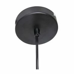 Remise 🔔 Atmosphera Luminaire Suspension en Métal filaire Noir D 30.5 cm 🧨 -Atmosphera Soldes 3560238704394 4 1