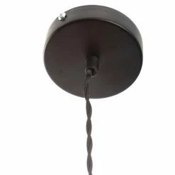 Tout neuf ⭐ Atmosphera Lampe Suspension en Métal "Lesa" 38cm Noir & Or 🥰 -Atmosphera Soldes 3560238711415 3