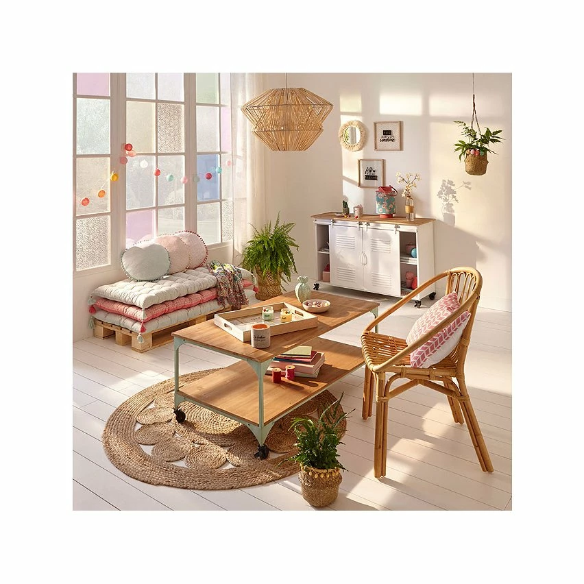 Meilleur prix ✔️ Suspension en rotin évasée - Atmosphera 😀 4 Meilleur prix ✔️ Suspension en rotin évasée - Atmosphera 😀 – Image 2