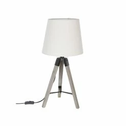Remise 🔔 Lampe à poser trépied Runo Bistrot d'Antan - Atmosphera ⌛ -Atmosphera Soldes 3560238960035 2