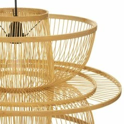 Sortie 🔔 Suspension bambou Ava naturel D58 Atmosphera turel 😍 -Atmosphera Soldes 3560239147985 4