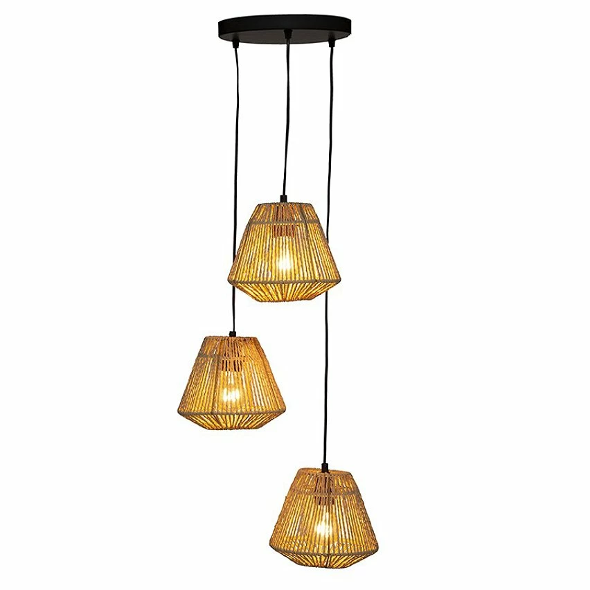 De gros ❤️ Suspension x3 corde Jily naturel Atmosphera turel clair ✨ 4 De gros ❤️ Suspension x3 corde Jily naturel Atmosphera turel clair ✨ – Image 2