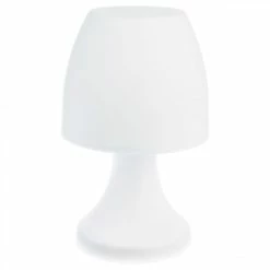 Meilleure affaire 🔥 Atmosphera Lampe à Poser LED "Ginal" 19cm Blanc 👏 -Atmosphera Soldes 3560239259251 1