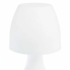 Meilleure affaire 🔥 Atmosphera Lampe à Poser LED "Ginal" 19cm Blanc 👏 -Atmosphera Soldes 3560239259251 2