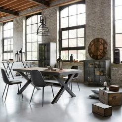 Budget ✔️ Atmosphera Lampe Suspension Métal "Factory" 58cm Gris 😉 -Atmosphera Soldes 3560239285113 3