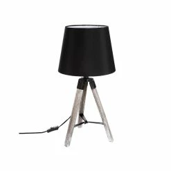 Remise 🔔 Lampe à poser trépied Runo Bistrot d'Antan - Atmosphera ⌛