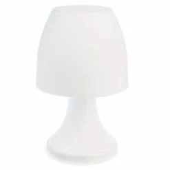 Meilleure affaire 🔥 Atmosphera Lampe à Poser LED "Ginal" 19cm Blanc 👏