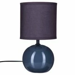 Tout neuf 🔔 Atmosphera Lampe en Céramique Pied Boule striée Vert Kaki H 24.5 cm 😍 -Atmosphera Soldes 3560239393221 2