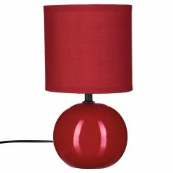 Tout neuf 🔔 Atmosphera Lampe en Céramique Pied Boule striée Vert Kaki H 24.5 cm 😍 -Atmosphera Soldes 3560239399995 2