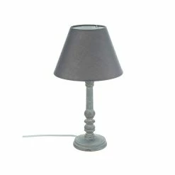 Grosses soldes 🎉 Lampe à poser en bois Esprit Campagne - Atmosphera 😉 -Atmosphera Soldes 3560239419914 1