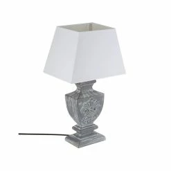 Vente flash 👍 Lampe à poser en bois patiné - Atmosphera 👏