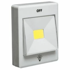 Atmosphera Soldes 2 Sortie ⌛ Five Simply smart Spot avec Interrupteur "Lumineux" 10cm Blanc ✨