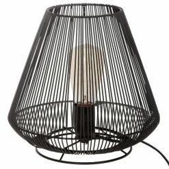 Acheter 🛒 Atmosphera Lampe à Poser Métal "Fils" 26cm Noir 🎁