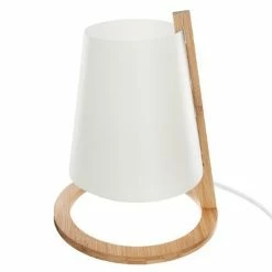 De gros 👏 Atmosphera Lampe à Poser "Bambou" 26cm Naturel 🤩