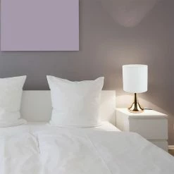 Coupon 🧨 The Home Deco Factory Lampe touch en métal cuivré 32.5 cm noir 💯 -Atmosphera Soldes 3561864333330 3