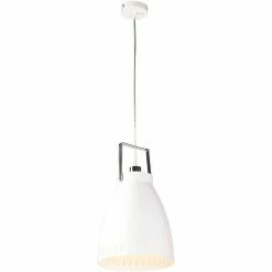 Coupon 😍 Altobuy JACOB - Suspension en Métal Blanc Diam. 27 cm 🧨 -Atmosphera Soldes 3663738037327 4