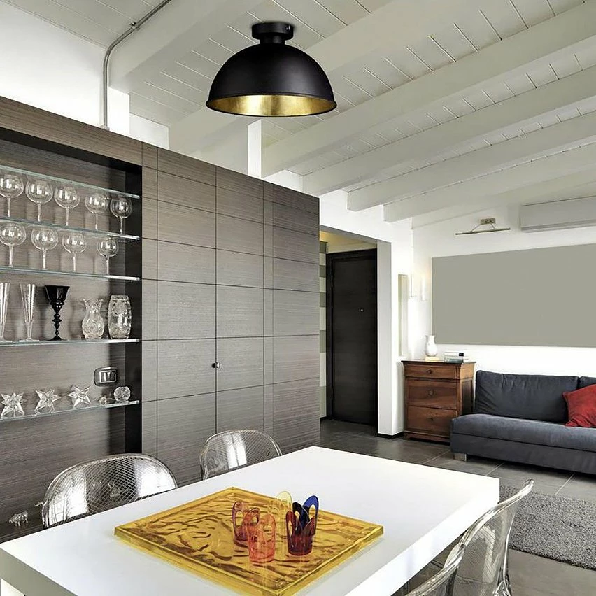 Top 10 đ Altobuy LOCKA - Plafonnier MĂ©tal Noir Mat et DorĂ© đ 4 Top 10 đ Altobuy LOCKA - Plafonnier MĂ©tal Noir Mat et DorĂ© đ â Image 2