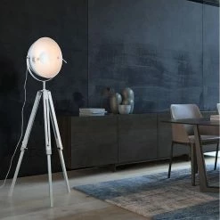 Meilleure affaire 🔥 Altobuy POWER - Lampadaire Trépied en Métal Noir ✔️ -Atmosphera Soldes 3663738037495 4