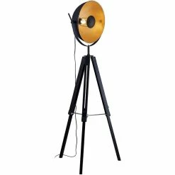 Meilleure affaire 🔥 Altobuy POWER - Lampadaire Trépied en Métal Noir ✔️ -Atmosphera Soldes 3663738037501 1