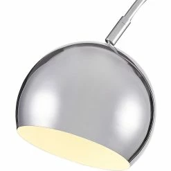 Coupon 🌟 Altobuy OPERA - Lampadaire en Métal Argenté Base Marbre Blanc ✔️ -Atmosphera Soldes 3663738037518 5