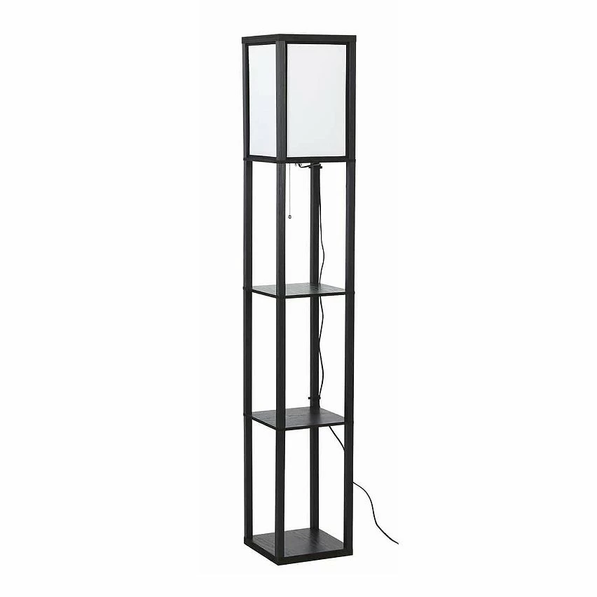 Le moins cher 💯 Altobuy AMELIE - Lampadaire avec 3 Etagères en Métal Noir ✨ 3 Le moins cher 💯 Altobuy AMELIE - Lampadaire avec 3 Etagères en Métal Noir ✨