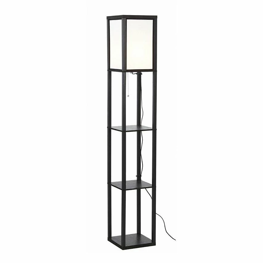 Le moins cher 💯 Altobuy AMELIE - Lampadaire avec 3 Etagères en Métal Noir ✨ 5 Le moins cher 💯 Altobuy AMELIE - Lampadaire avec 3 Etagères en Métal Noir ✨ – Image 3