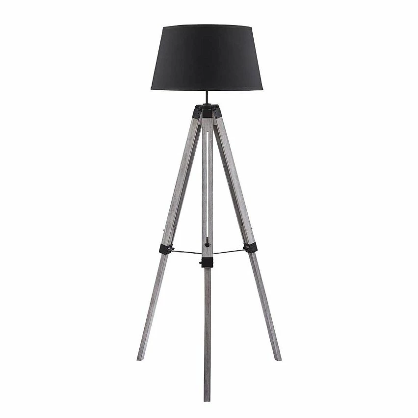 Meilleur prix đ Altobuy LIAM - Lampadaire TrĂ©pied en Bois Gris et Abat-Jour Tissu Noir đ€© 3 Meilleur prix đ Altobuy LIAM - Lampadaire TrĂ©pied en Bois Gris et Abat-Jour Tissu Noir đ€©