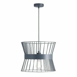 Coupon 🥰 Altobuy KASITA - Suspension en Métal Filaire Gris ⌛ -Atmosphera Soldes 3663738038188 3