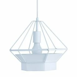 Sortie 🎁 Altobuy LYKTA - Suspension en Métal Blanc Géométrique ✔️ -Atmosphera Soldes 3663738038263 1