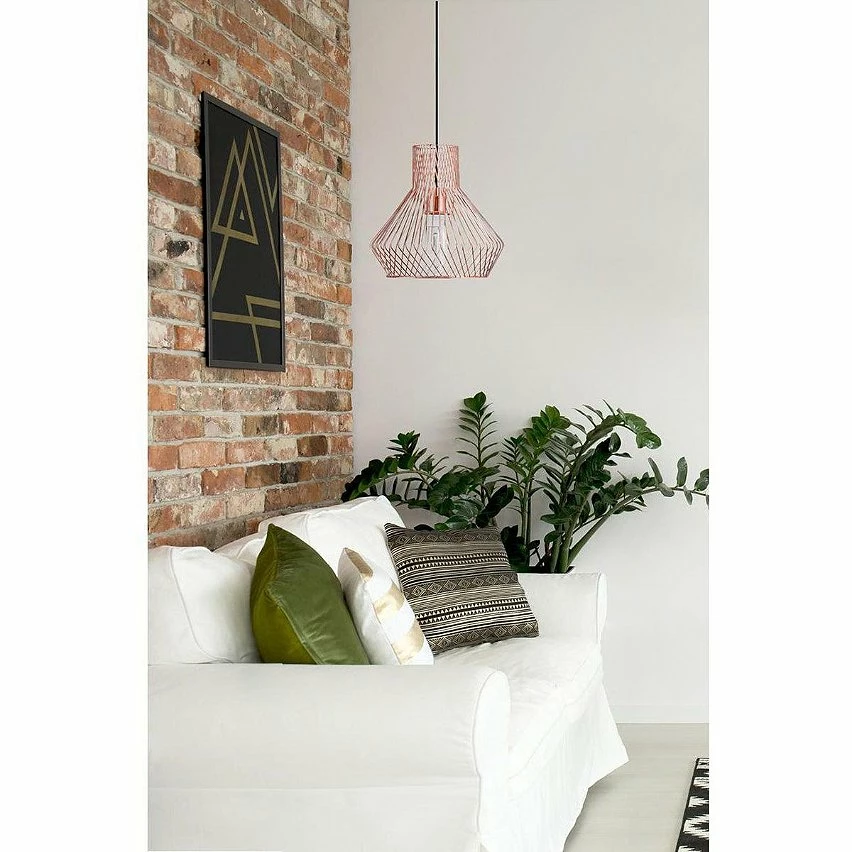 Promo 🔥 Altobuy LINOA - Suspension Cage Métallique Or 🌟 6 Promo 🔥 Altobuy LINOA - Suspension Cage Métallique Or 🌟 – Image 4