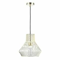 Promo 🔥 Altobuy LINOA - Suspension Cage Métallique Or 🌟 20 Promo 🔥 Altobuy LINOA - Suspension Cage Métallique Or 🌟 -Atmosphera Soldes 3663738038300 1