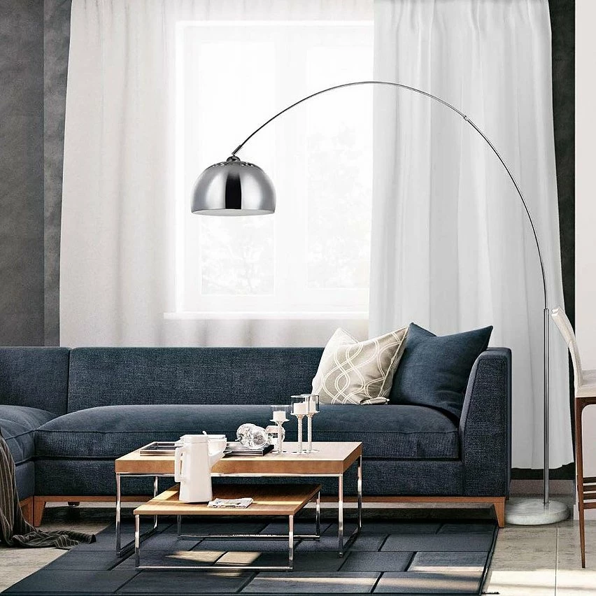 Top 10 đ Altobuy FEDHA - Lampadaire en MĂ©tal Arc XXL ChromĂ© Socle Marbre Blanc đ 4 Top 10 đ Altobuy FEDHA - Lampadaire en MĂ©tal Arc XXL ChromĂ© Socle Marbre Blanc đ â Image 2