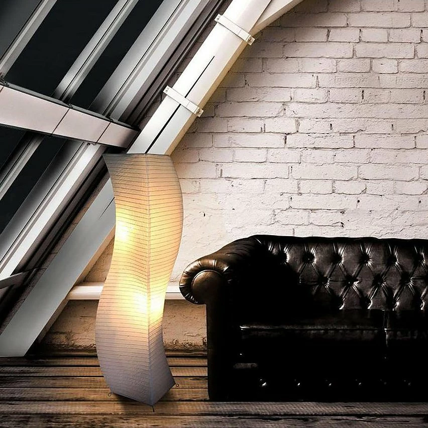 Tout neuf đ€© Altobuy KAMI - Lampadaire Colonne Vague en Papier Blanc đ„ 4 Tout neuf đ€© Altobuy KAMI - Lampadaire Colonne Vague en Papier Blanc đ„ â Image 2