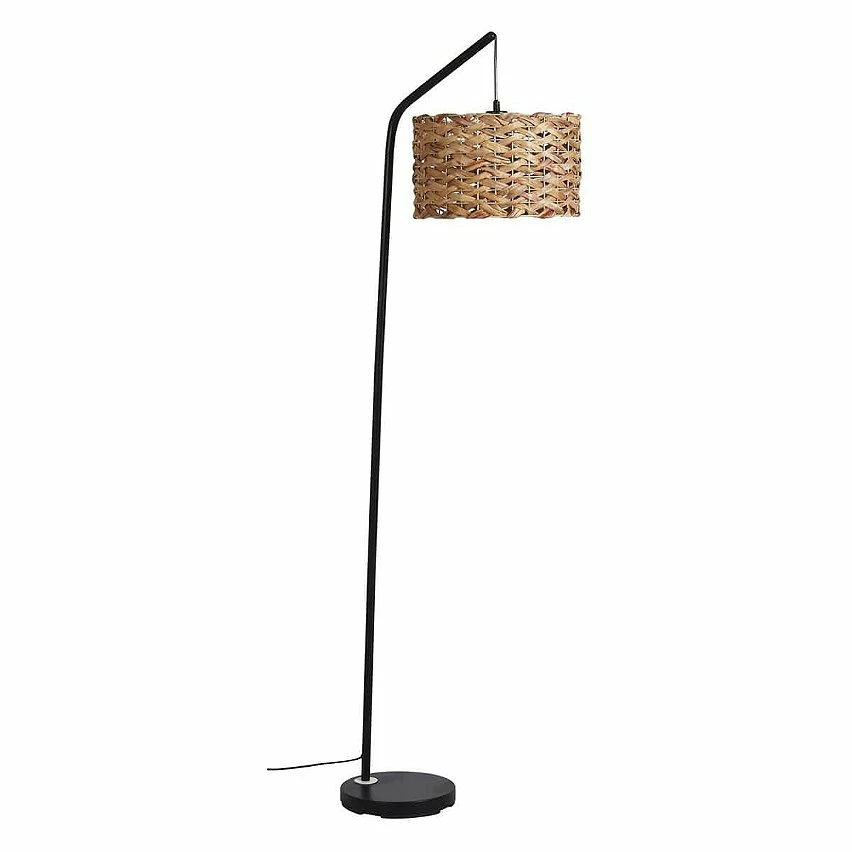 Bon marché 😍 Altobuy NARCISSE - Lampadaire Pied en Métal Noir Abat-jour en Rotin Naturel ❤️ 3 Bon marché 😍 Altobuy NARCISSE - Lampadaire Pied en Métal Noir Abat-jour en Rotin Naturel ❤️